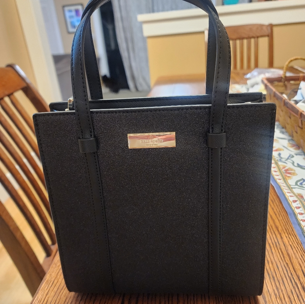Kate Spade Kenzie Small Glitter Tote Limited Edition NWT - Picture 9 of 11